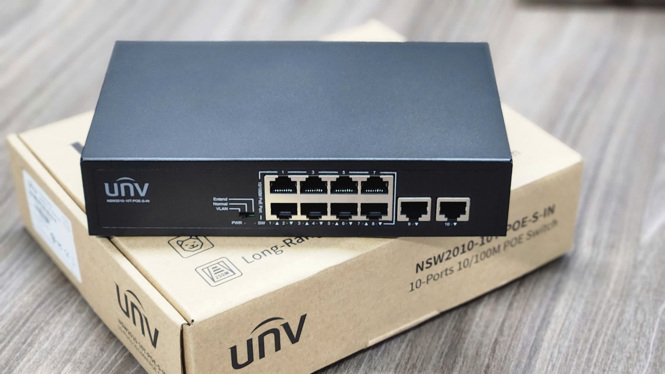 Switch PoE Uniview NSW2010-10T-POE-S-IN