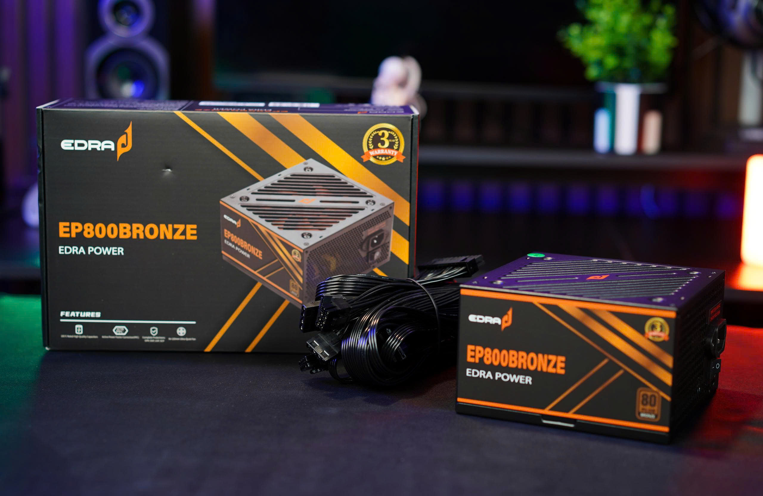 Nguồn máy tính E-Dra EP800BRONZE