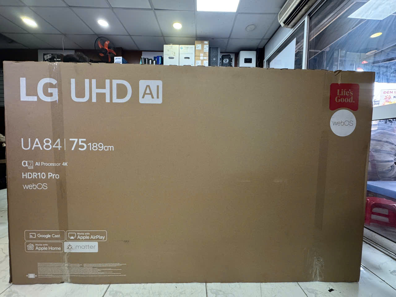 Smart Tivi LG AI 4K 75 inch 75UA8450PSA