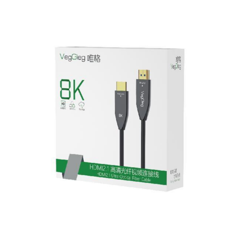 Cáp HDMI sợi Quang chuẩn 2.1 hỗ trợ 8K 25m VegGieg V-H802