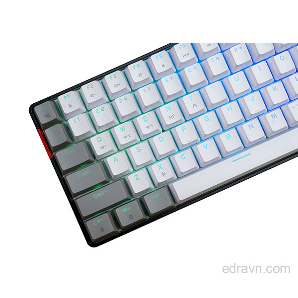 Bàn phím cơ chơi game EDRA EK384 Triple Mode - Beta