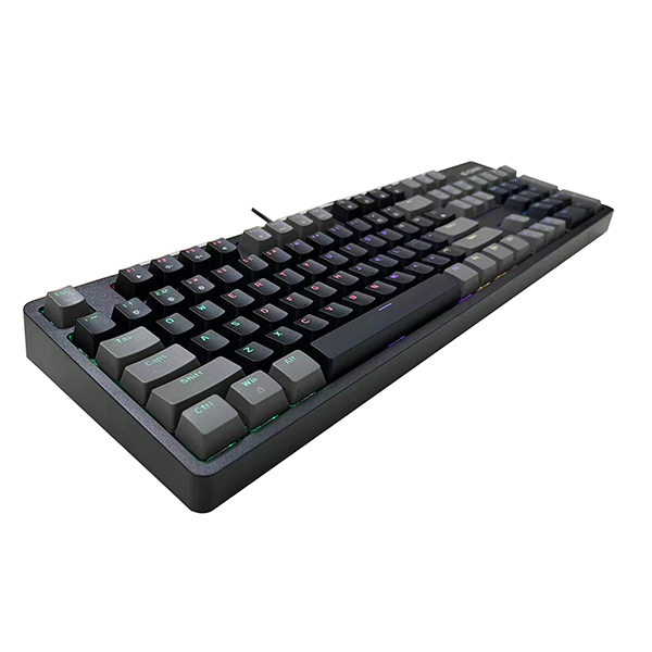 Bàn phím chơi game cơ EDRA EK3104L - Alpha (Dark Gray + Black)