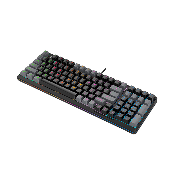 Bàn phím chơi game cơ EDRA EK398X - Beta (Gray + Black)