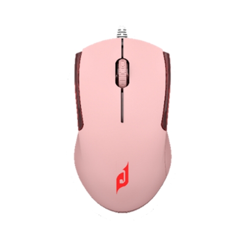 Chuột Không Dây Công Thái Học EDRA EM606 Đen / Trắng / Hồng