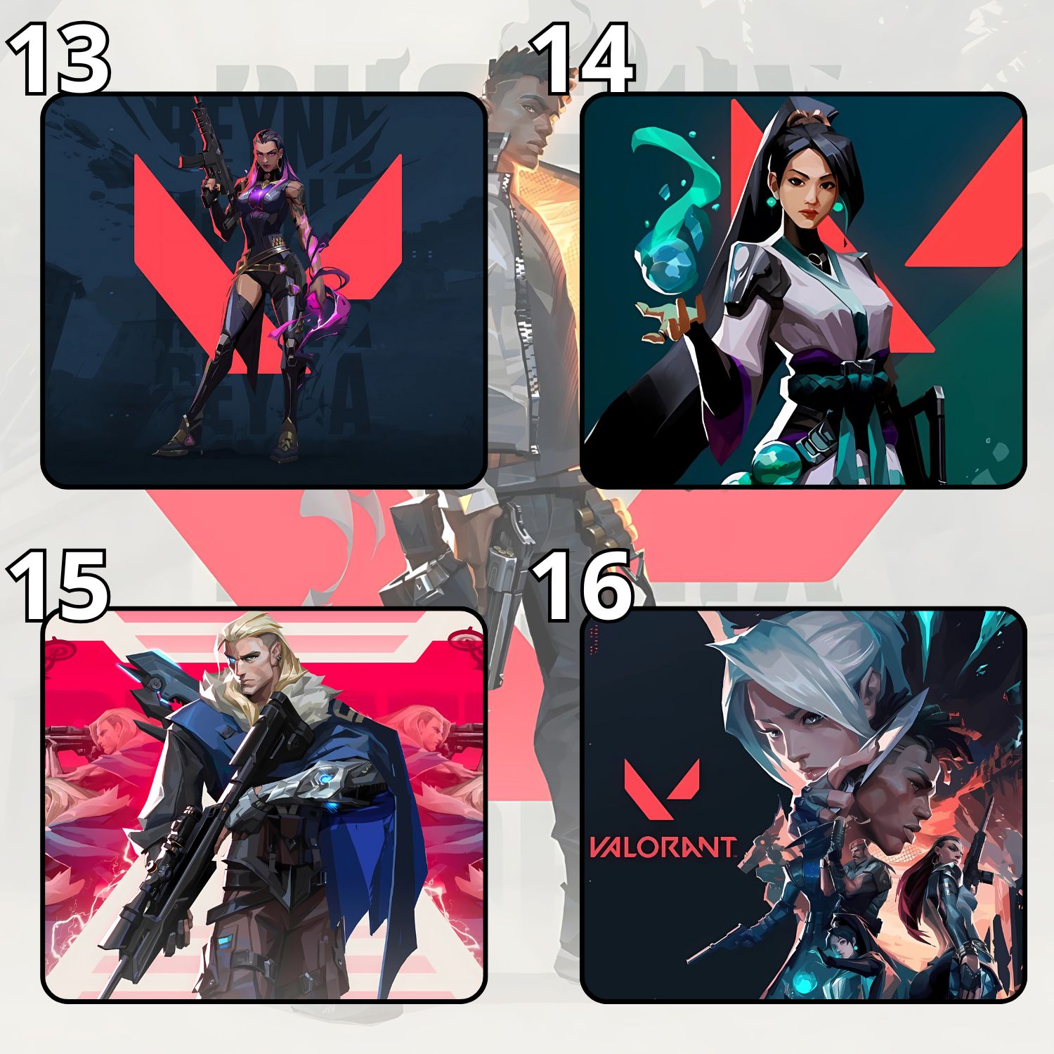 LÓT CHUỘT VALORANT GAMING SIZE 26X21 DÀY 3MM