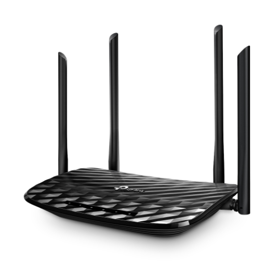 Bộ phát wifi TP-Link Archer C6 V2 (Chuẩn AC/ AC1200Mbps/ 4 Ăng-ten ngoài/ 35 User)