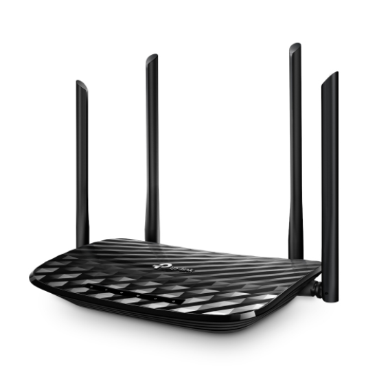 Bộ phát wifi TP-Link Archer C6 V2 (Chuẩn AC/ AC1200Mbps/ 4 Ăng-ten ngoài/ 35 User)