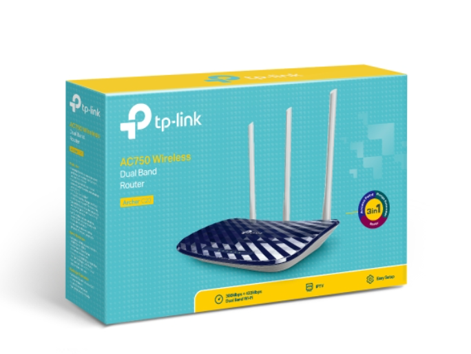 Thiết bị định tuyến, TP-Link, 2.4GHz/5Ghz, Archer C20