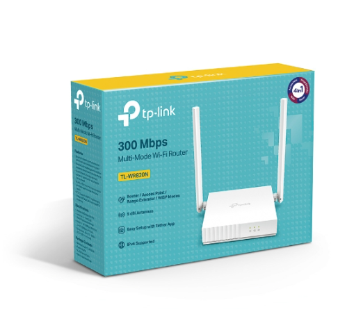 Thiết bị định tuyến, TP-Link, 2.4GHz, TL-WR820N
