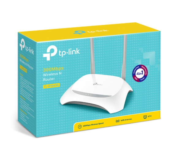 Thiết bị định tuyến, TP-Link 300m, 2.4GHz, TL-WR840N