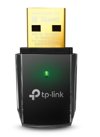 Thiết bị thu phát vô tuyến, TP-Link, 2.4GHz/5GHz, Archer T2U
