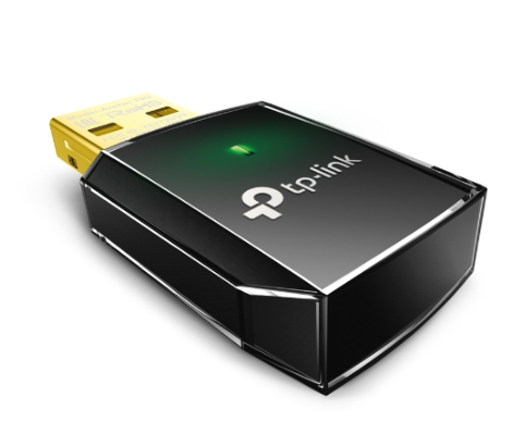 Thiết bị thu phát vô tuyến, TP-Link, 2.4GHz/5GHz, Archer T2U