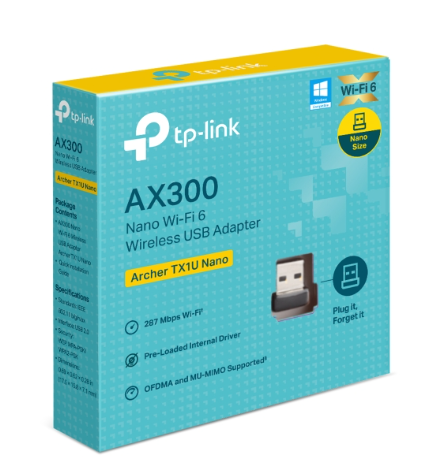 USB Wifi Chuẩn Wifi 6 TP-Link Archer TX1U Nano