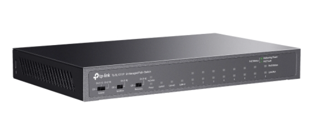 Switch 11 Cổng TP-Link TL-SL1311P | 8 Cổng PoE+, Công Suất 65W
