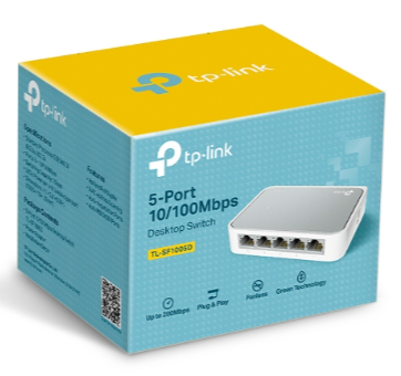 Switch TP-Link TL-SF1005D (10/100Mbps/ 5 Cổng/ Vỏ Nhựa)
