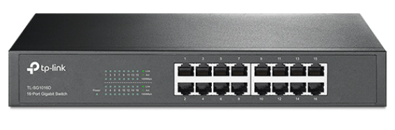 Switch TP-Link TL-SG1016D (Gigabit (1000Mbps)/ 16 Cổng/ Vỏ Thép)
