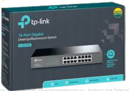 Switch TP-Link TL-SG1016 (Gigabit (1000Mbps)/ 16 Cổng/ Vỏ Thép)
