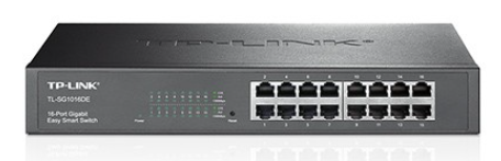 Switch TP-Link TL-SG1016DE (Gigabit (1000Mbps)/ 16 Cổng/ Smart Switch/ Vỏ Thép)