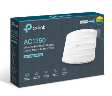 Bộ phát Wifi Gắn Trần Gigabit AC1350 MU-MIMO TP-LINK TL-EAP225