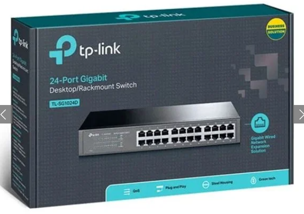 Switch TP-Link TL-SG1024 (Gigabit (1000Mbps)/ 24 Cổng/ Vỏ Thép)