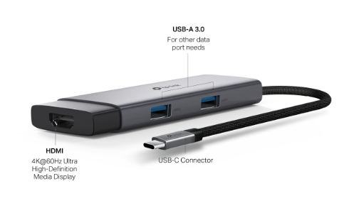 Hub USB type-C 5 cổng TP-Link UH5020C