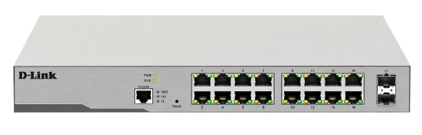 Bộ chuyển mạch mạng PoE thông minh D-Link DGS-F1100-26PSD-SI).