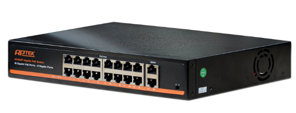 Thiết bị chuyển mạch PoE Gigabit 16 cổng