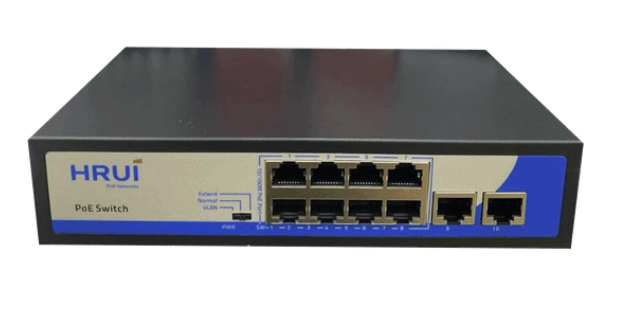 Thiết bị chuyển mạch Switch PoE HRUI HR902-AF-82N
