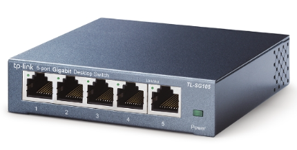 Switch Để Bàn 5 Cổng TP-Link TL-SG105 Tốc độ 10/100/1000