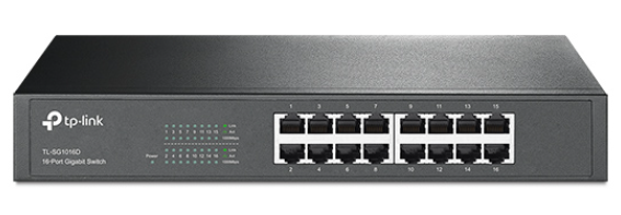 Switch Để Bàn/Rackmount 16 Cổng Gigabit TP-Link TL-SG1016D