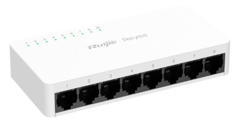 Switch Để Bàn 8 Cổng Gigabit Ruijie Reyee RG-ES08G-L