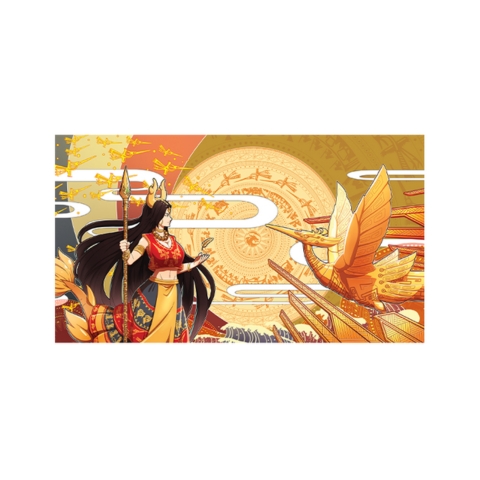 Bàn Di Chuột EDRA EMP903 Lạc Hồng 90x40cm