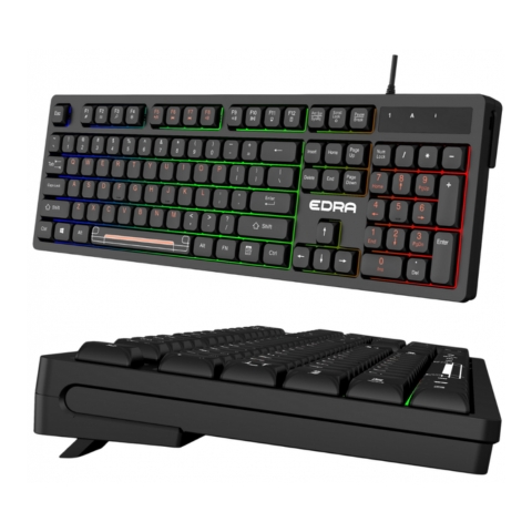 Bàn Phím Văn Phòng Cao Cấp EDRA EK506 Đen/Trắng/Hồng