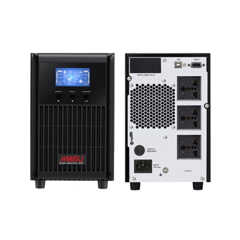 Bộ Lưu Điện Online Masu MS – 2KS LCD 2000VA/1800W