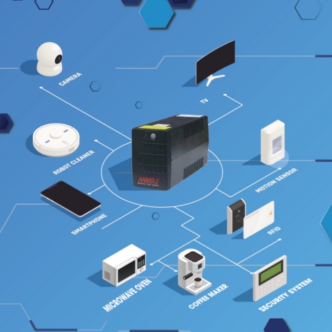 Bộ Lưu Điện Offline Masu MS 650VA 650VA/390W