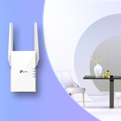 Bộ Mở Rộng Sóng TP-Link RE505X WiFi 6 AX1500 Băng Tần Kép OneMesh