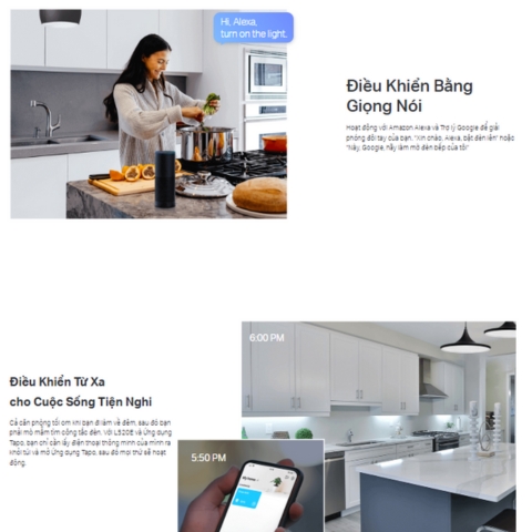 Bóng Đèn Wifi Thông Minh Tapo L520E Ánh Sáng Ban Ngày Có Thể Điều Chỉnh