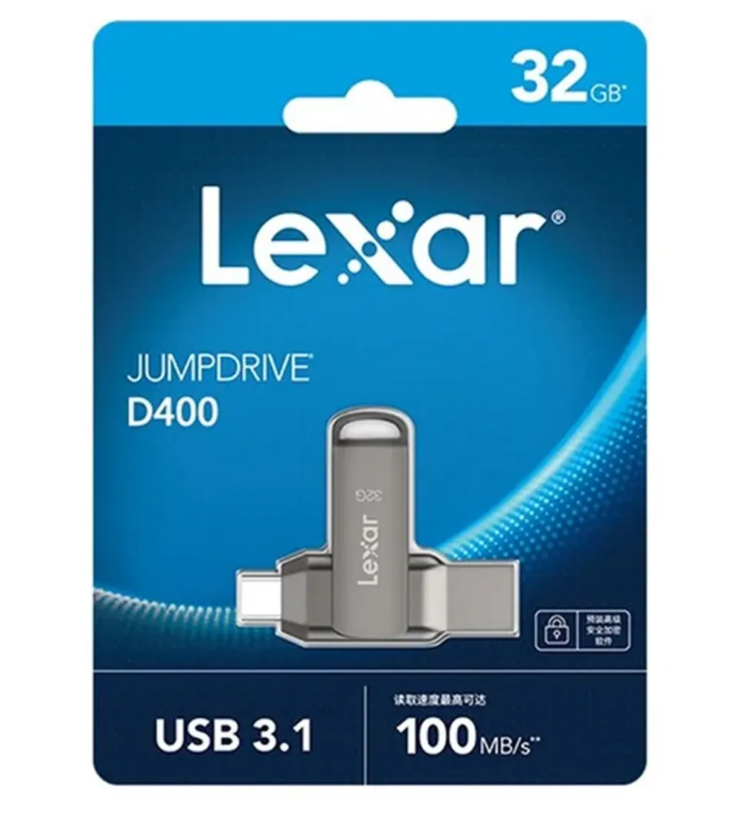 USB OTG 3.2 Lexar Jumpdrive D400