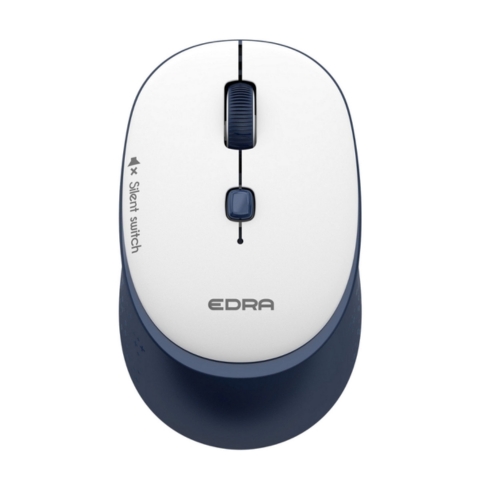 Chuột Không Dây Công Thái Học EDRA EM610W Silent Không Tiếng