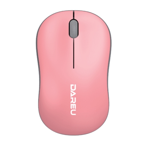 Chuột Không Dây Dareu LM106G (Đen, Trắng, Đỏ, Xanh Hồng)