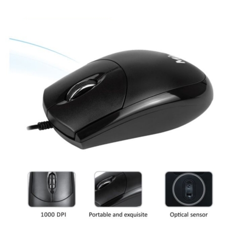 Chuột Máy Tính Văn Phòng Có Dây MIK KAVA