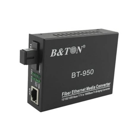 Bộ Chuyển Đổi Quang Điện B&Ton BT-950 GS-20B 10/100/1000M 1 Sợi Quang
