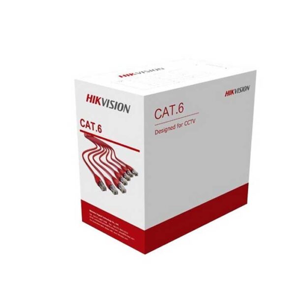 Cáp Mạng Chuyên Dụng CAT6 Hikvision DS-1LN6U-G 8 Lõi Đồng Nguyên Chất