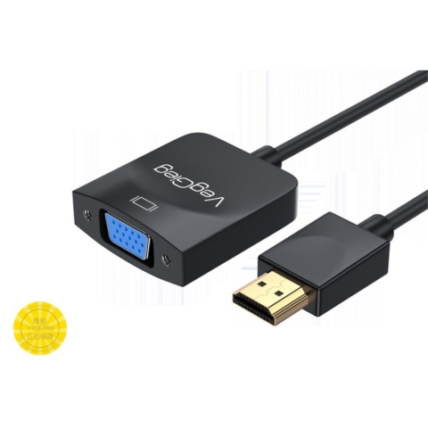 Cáp Chuyển DP Displayport Sang VGA VegGieg V-Z615