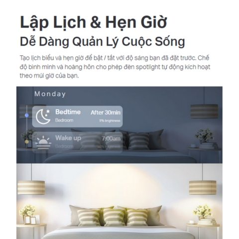 Đèn Spotlight Wifi Thông Minh Tapo L610 Tùy Chỉnh Độ Sáng