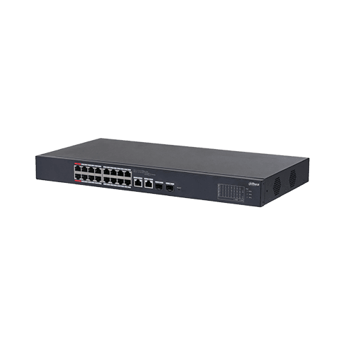 Switch PoE Cloud 18 port với 16 port PoE DH-CS4218-16ET-135