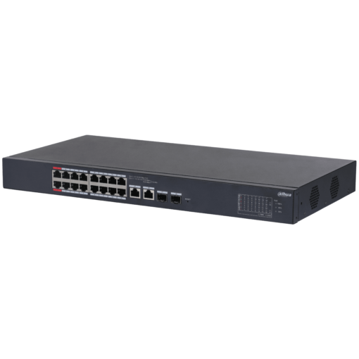 Switch PoE Cloud 18 port với 16 port PoE DH-CS4218-16ET-190