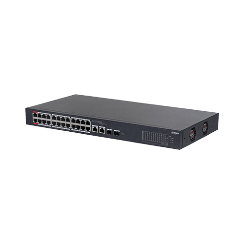 Switch PoE Cloud 26 port với 24 port PoE DH-CS4226-24ET-240