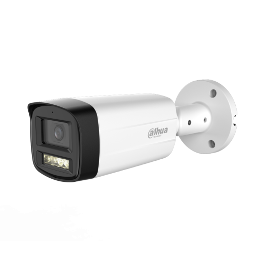 Camera Thân HDCVI Full Color ánh sáng kép thông minh 5.0MP DH-HAC-HFW1500THP-IL-A