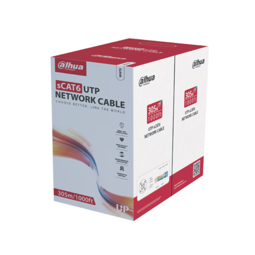 Cáp mạng UTP CAT6 lõi đồng nguyên chất 305m, thời gian sử dụng lên đến 10 năm